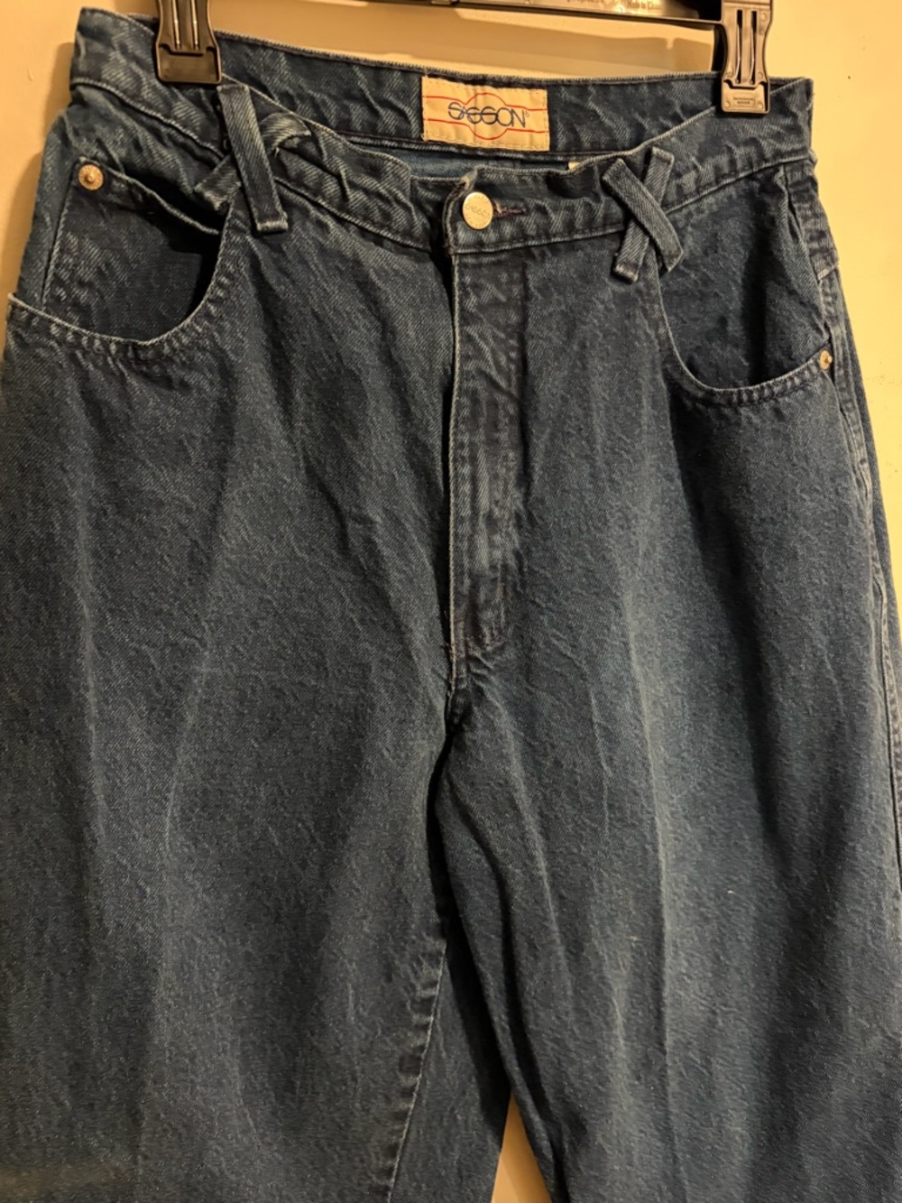 Sasson Jeans High-Rise Women's Dark Blue Denim